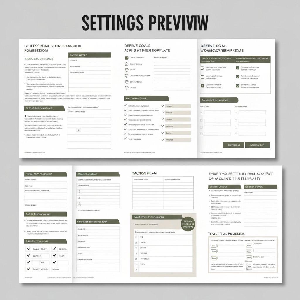 Goal Setting Workbook
